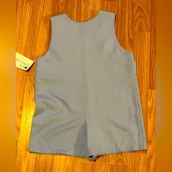Little Ones Light Blue One Piece Romper - Size 18-24mo - New w/ Tags - Picture 2 of 5